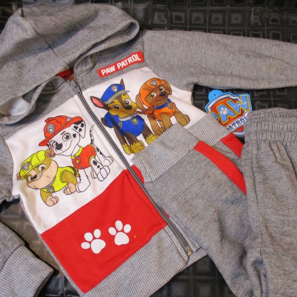 new boys Paw Patrol matching set size 2t